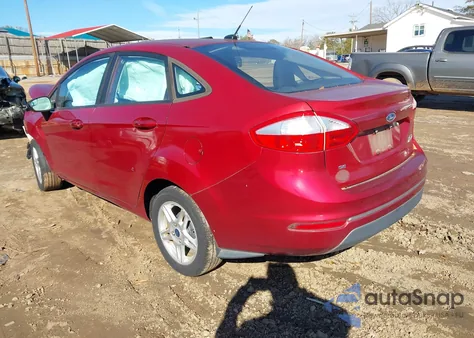 2017 Ford Fiesta Se z USA, uszkodzony, nr VIN 3FADP4BJ8HM131346